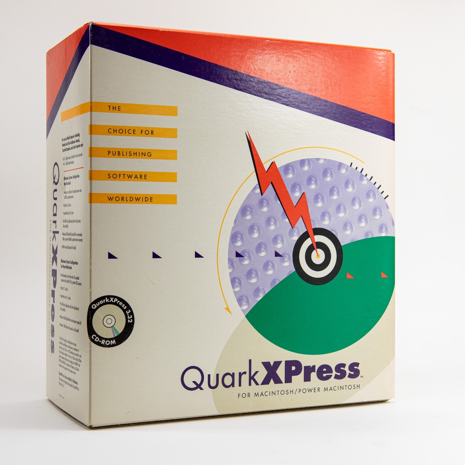 QuarkXPress 3.32 for Macintosh – Complete Boxed CD-ROM Edition