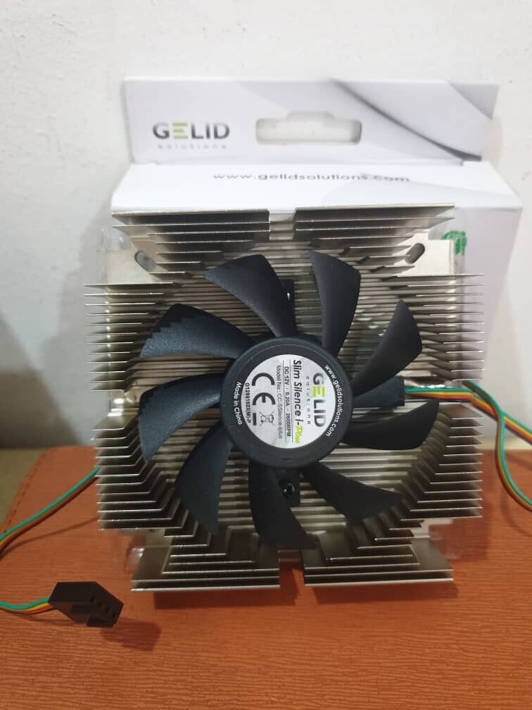 Gelid Slim Silence i-Plus 1U low Profile Cooler for Intel CPU