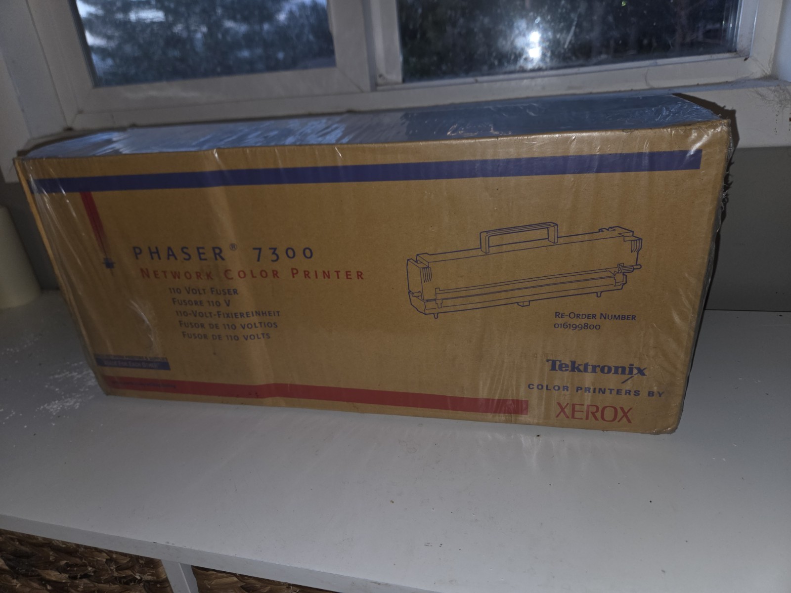 Xerox Tektronix Phaser 7300 Network Printer016199800 110V Fuser High-Yield NOS