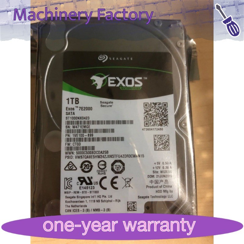 1PCS FOR Seagate Enterprise 1 TB,Internal,7200 RPM,2.5 Inch ST1000NX0423 Hard D