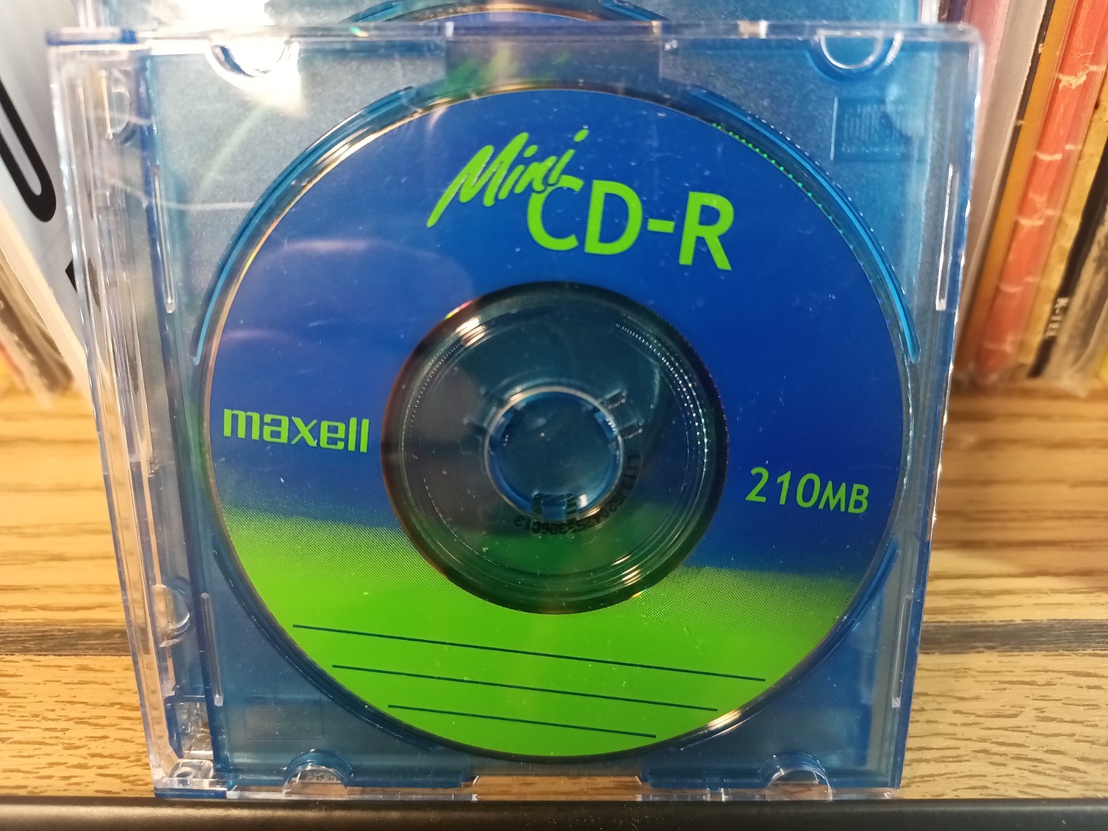 Maxell Mini CD-R 210MB Blank Discs  New 5 Pack