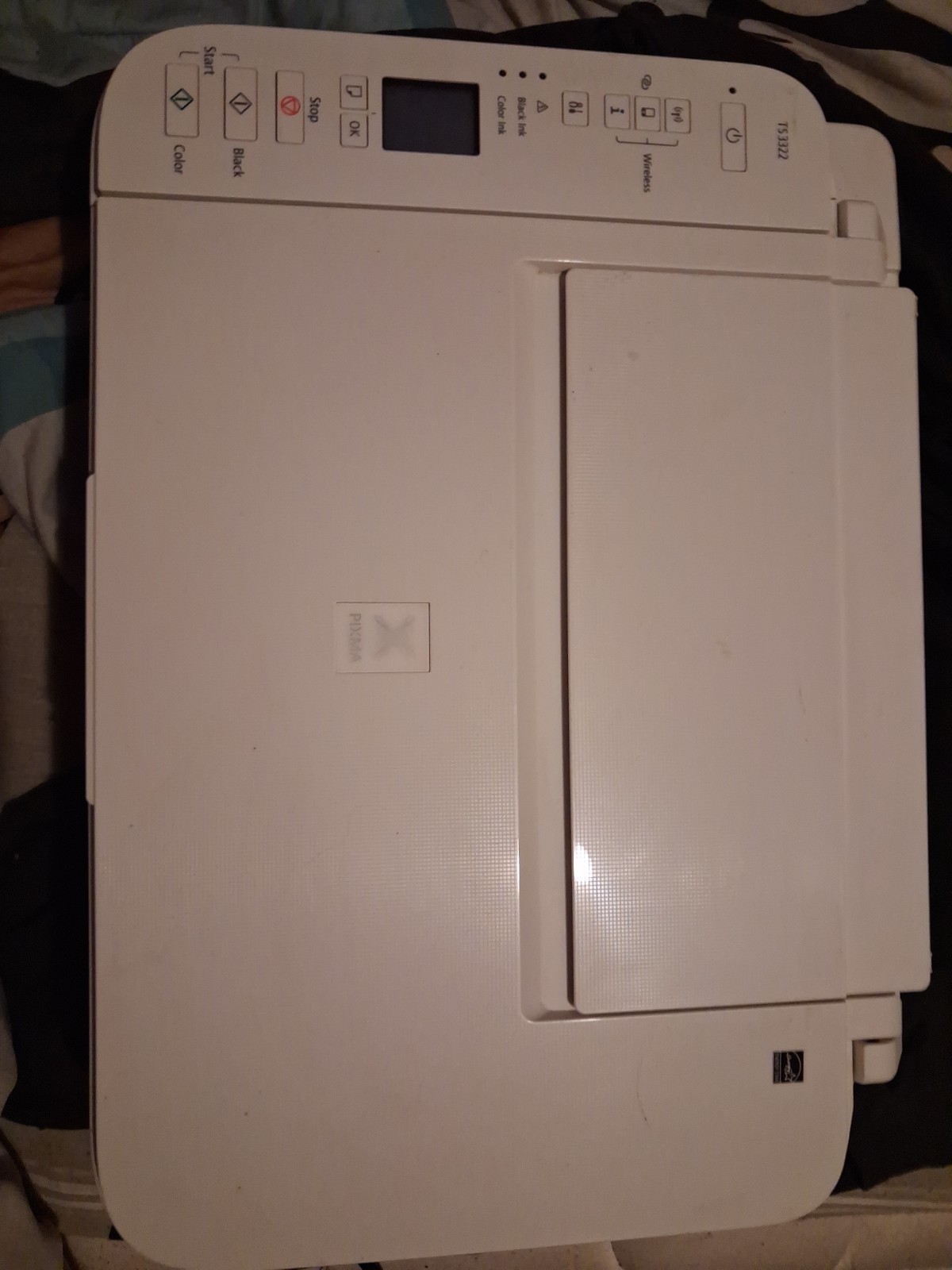 Canon PIXMA TS3322 Wireless Inkjet All-In-One Printer