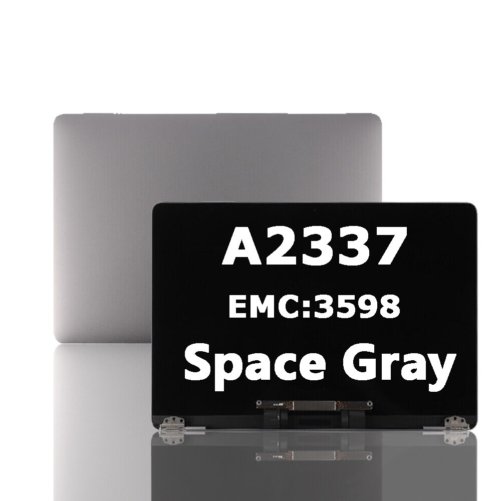 LCD Screen+Top Cover Replacement For Macbook Air 13.3" A2337 2020 EMC 3598 Gray