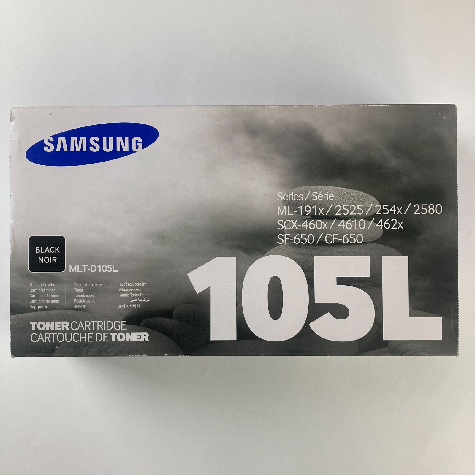 MLT-D105L XAA 105L Original Genuine OEM Samsung High-Yield Toner Cartridge Black