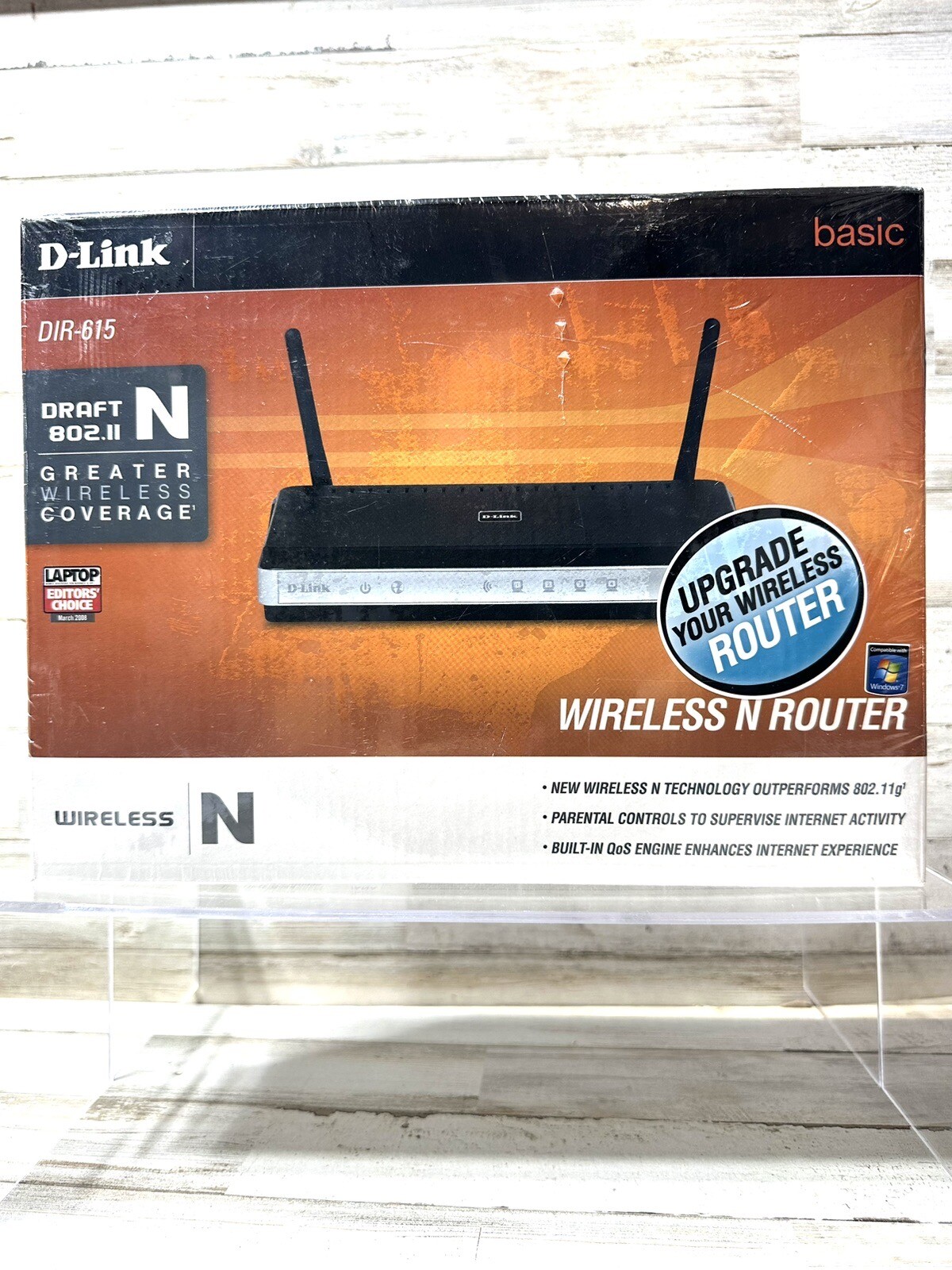 D-Link DIR-615-CS 300 Mbps 1-Port 10/100 Wireless N Router