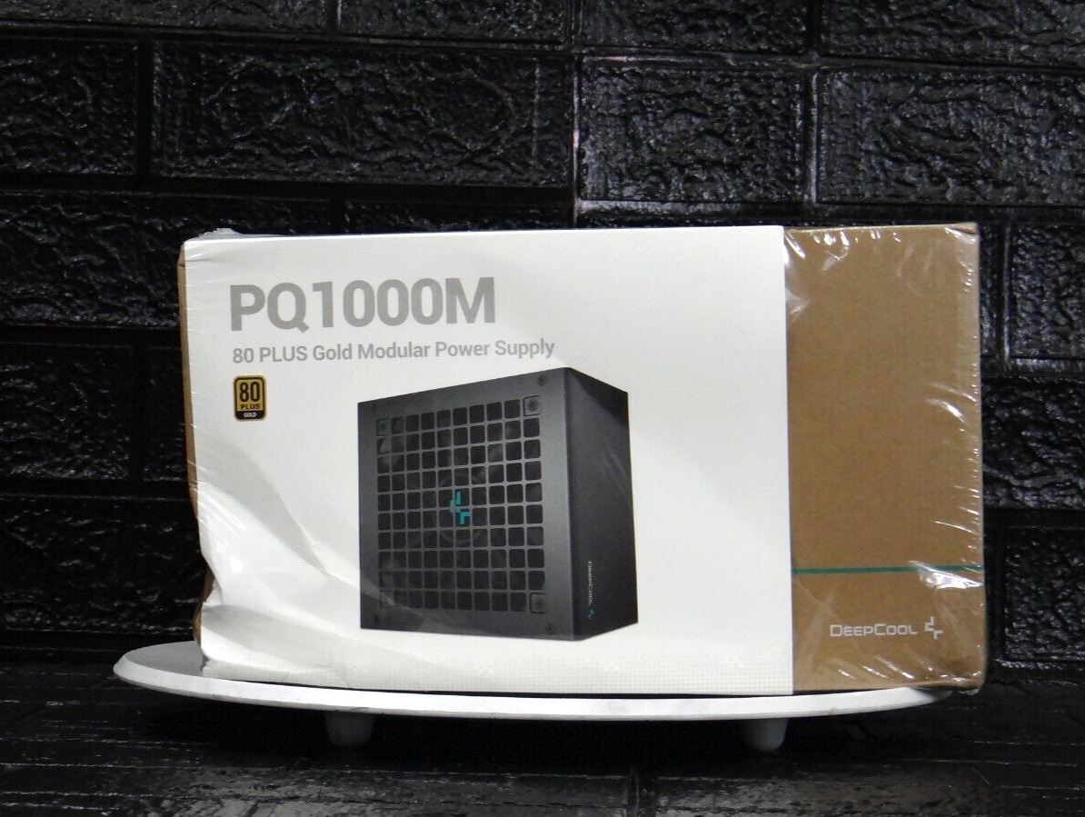 Deepcool 1000W ATX 80 PLUS GOLD Certified Power Supply Fully Modular PQ1000M ...
