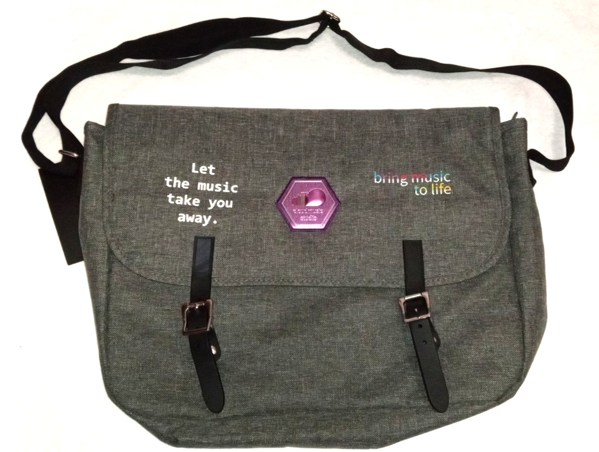 New  LAPTOP BAG Ashbury by Spector Cloud Music Studio Logo - Gift for Musician