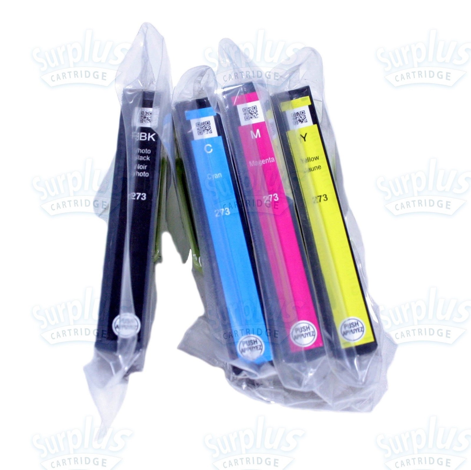 4 Genuine Epson 273 PHOTO Black/Color Ink XP610 XP800 XP810 XP820 (NOT Initial)