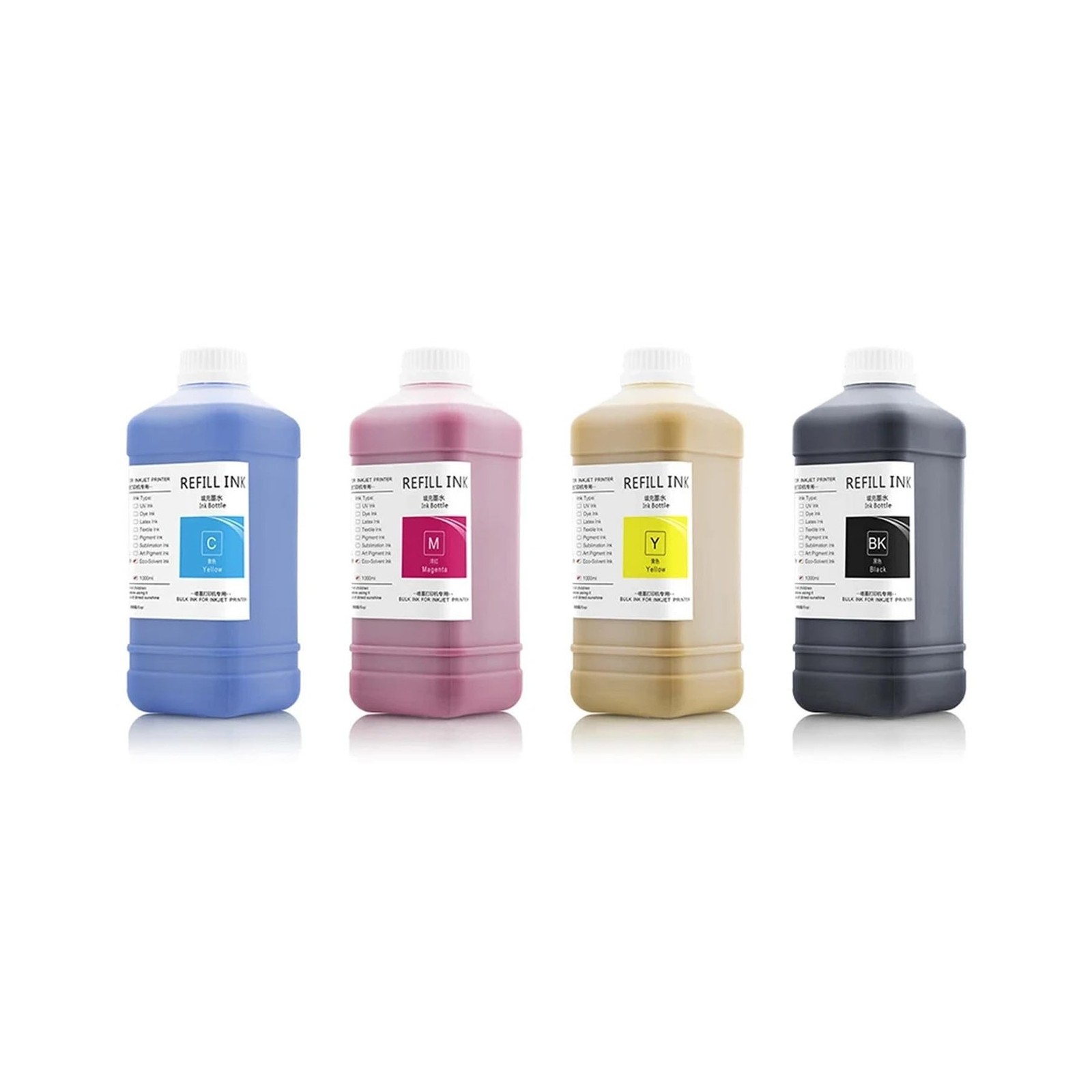 Eco Solvent Ink for Wide Format Grand Format Printers Use for DX4 DX5 DX7 DX9...