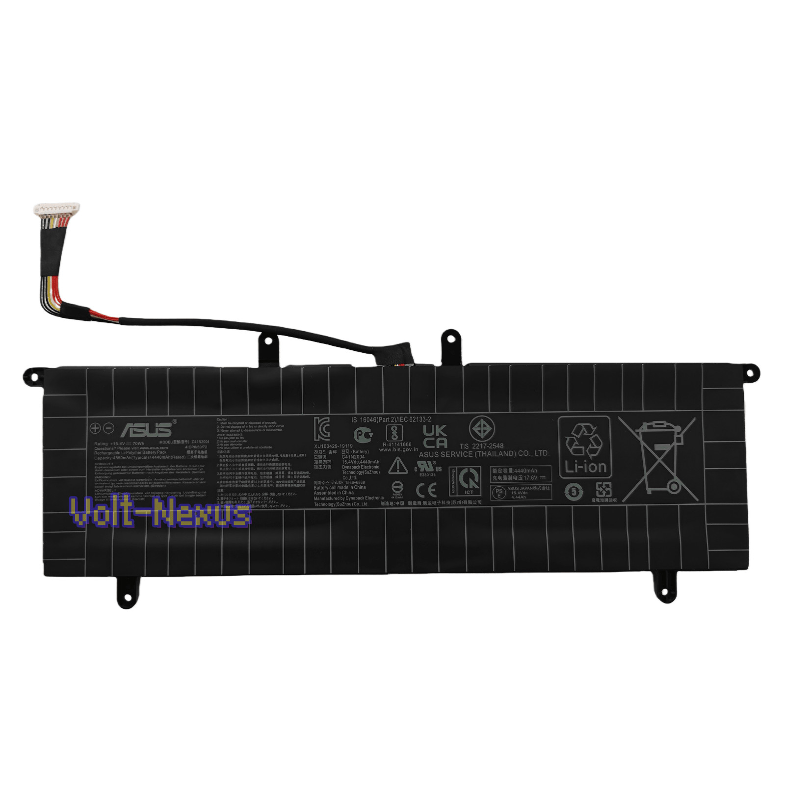 Original 15.4V 70Wh C41N2004 Battery For ASUS ZenBook Duo 14 UX482EA UX482EGR