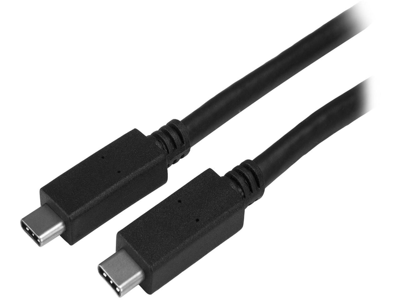 StarTech.com USB315CC2M USB 3.1 Type C Cable – 6 ft / 2m – with Power Delivery (