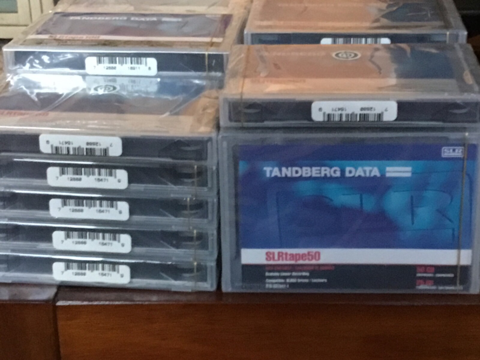 Tandberg SLR50 Data Tape Cartridges New and sealed lot of 10 