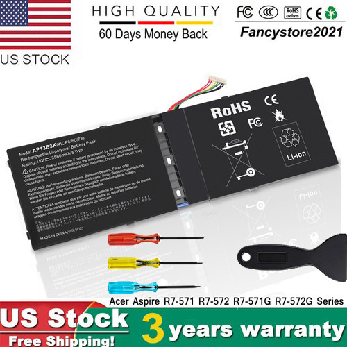 For Acer Aspire R3-431T R3-471T R3-471TG Laptop Battery