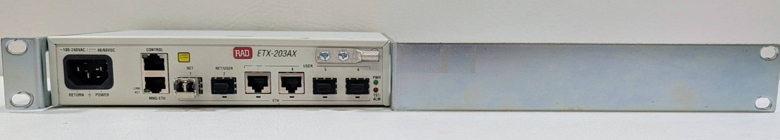 RAD ETX-203AX TWC N GE30 2SFP 2UTP2SFP Ethernet Demarcation Switch W/Rack Mount