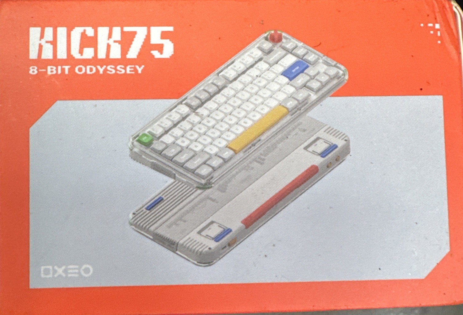 NuPhy Kick75 Wireless Low Profile Keyboard with Knob,75% Layout 80 Keys RGB B...