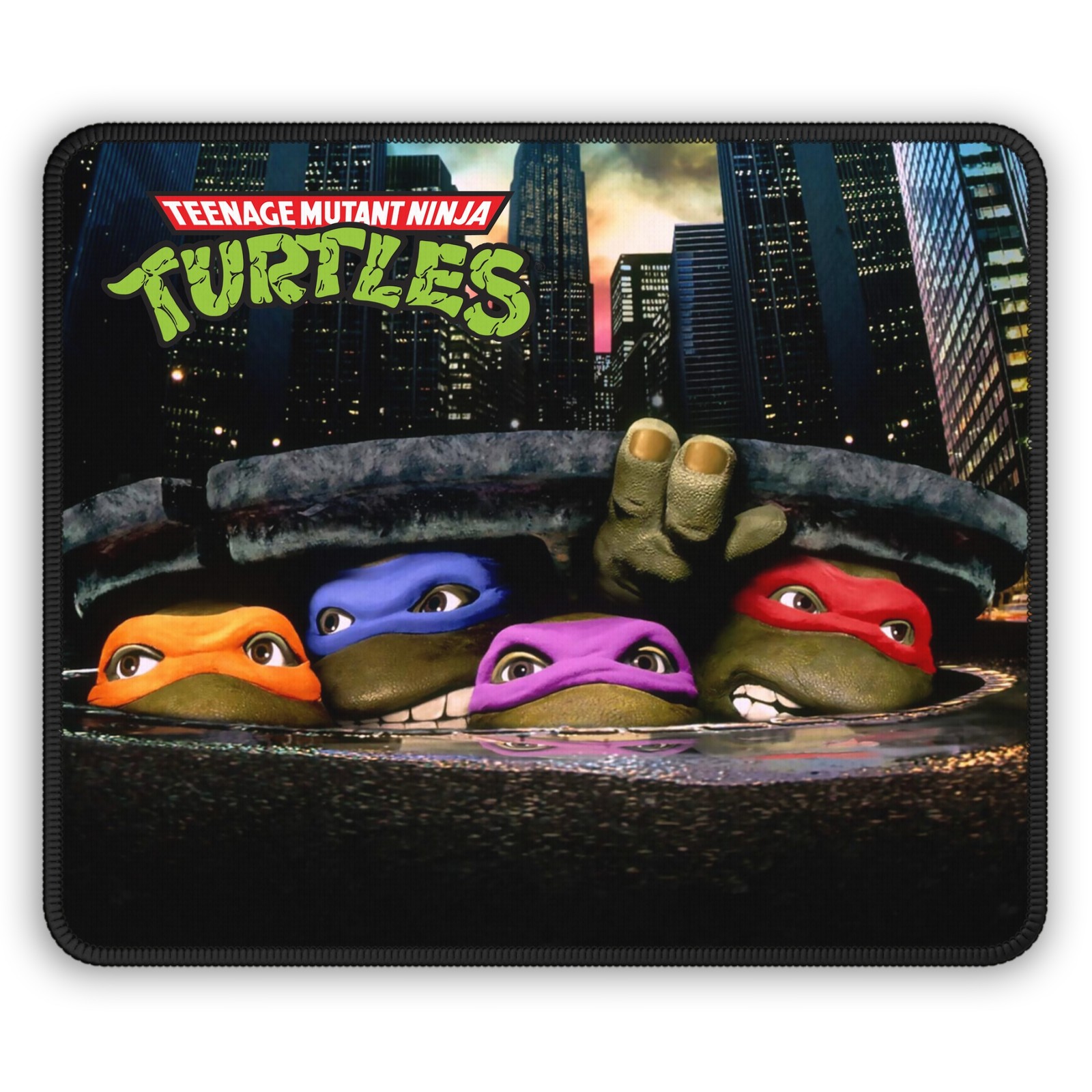 TMNT Teenage Mutant Ninja Turtles - Custom Design - Premium Quality Mouse Pad
