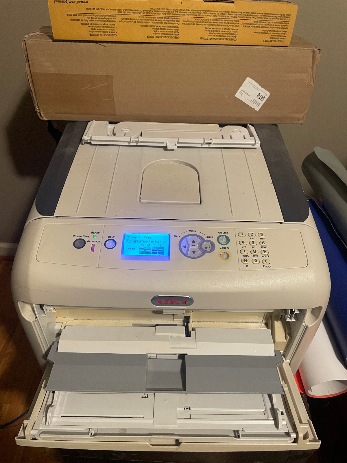 Oki Pro 8432wt Desktop Shirt Apparel Printer Heat Press Small Business