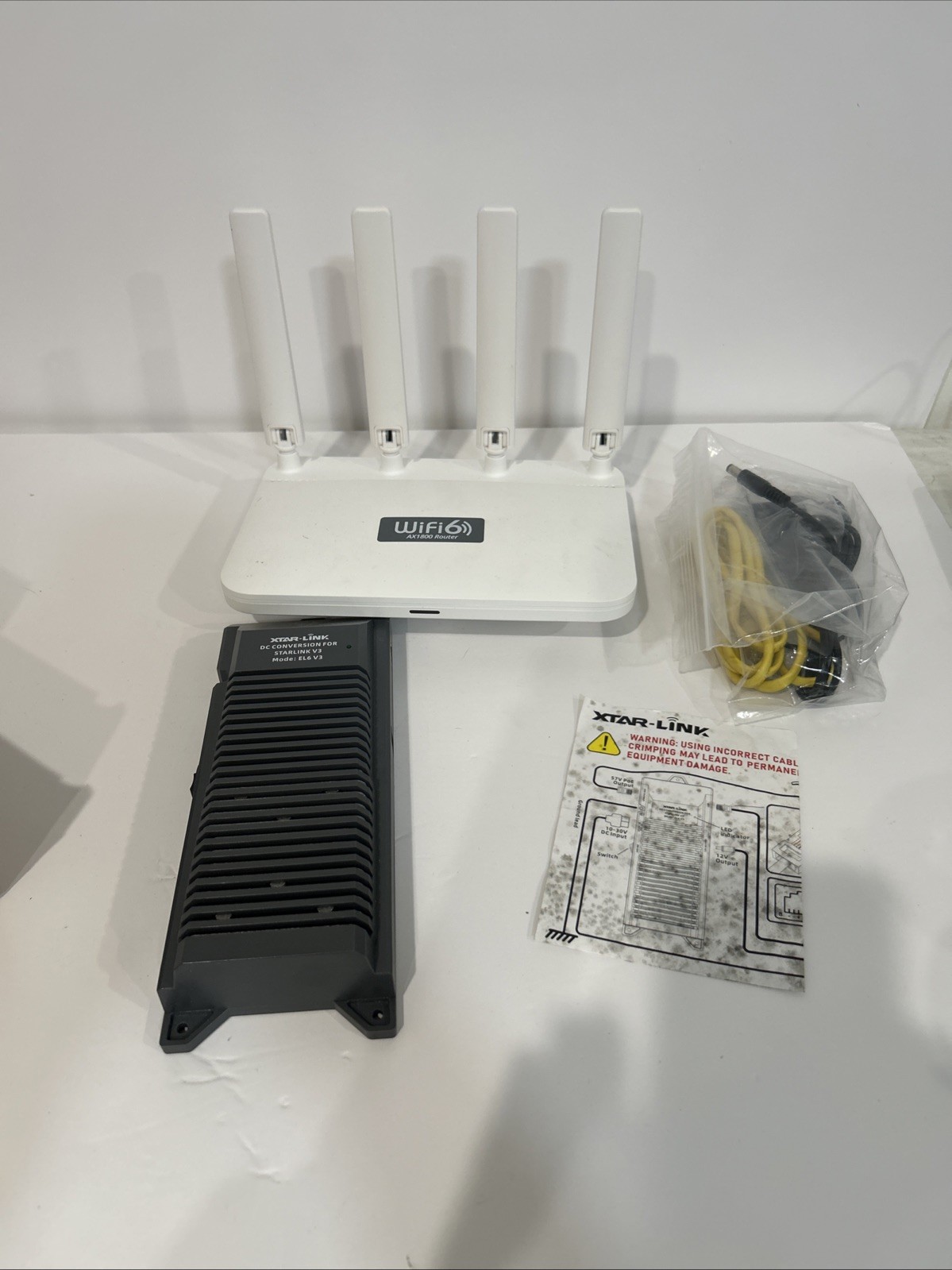 XTAR EL6 12V to 56V All-in-one DC Power Supply for Starlink Standard - Open Box