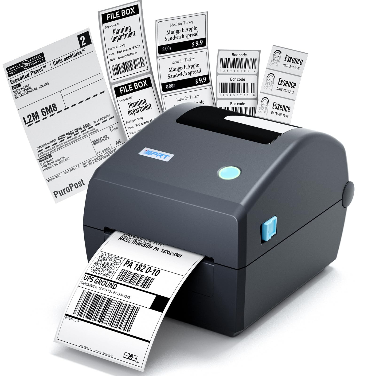 Label Printer Industrial Thermal 6IPS 203 DPI Large Volume