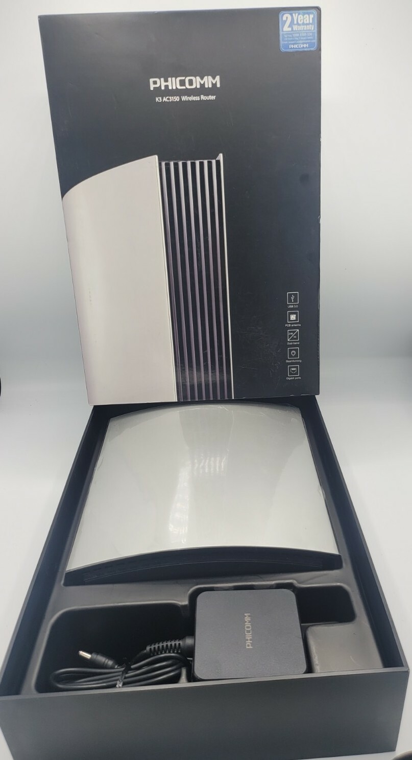 Phicomm K3 AC3150 Dual Band Gigabit WiFi Router (Space Silver)