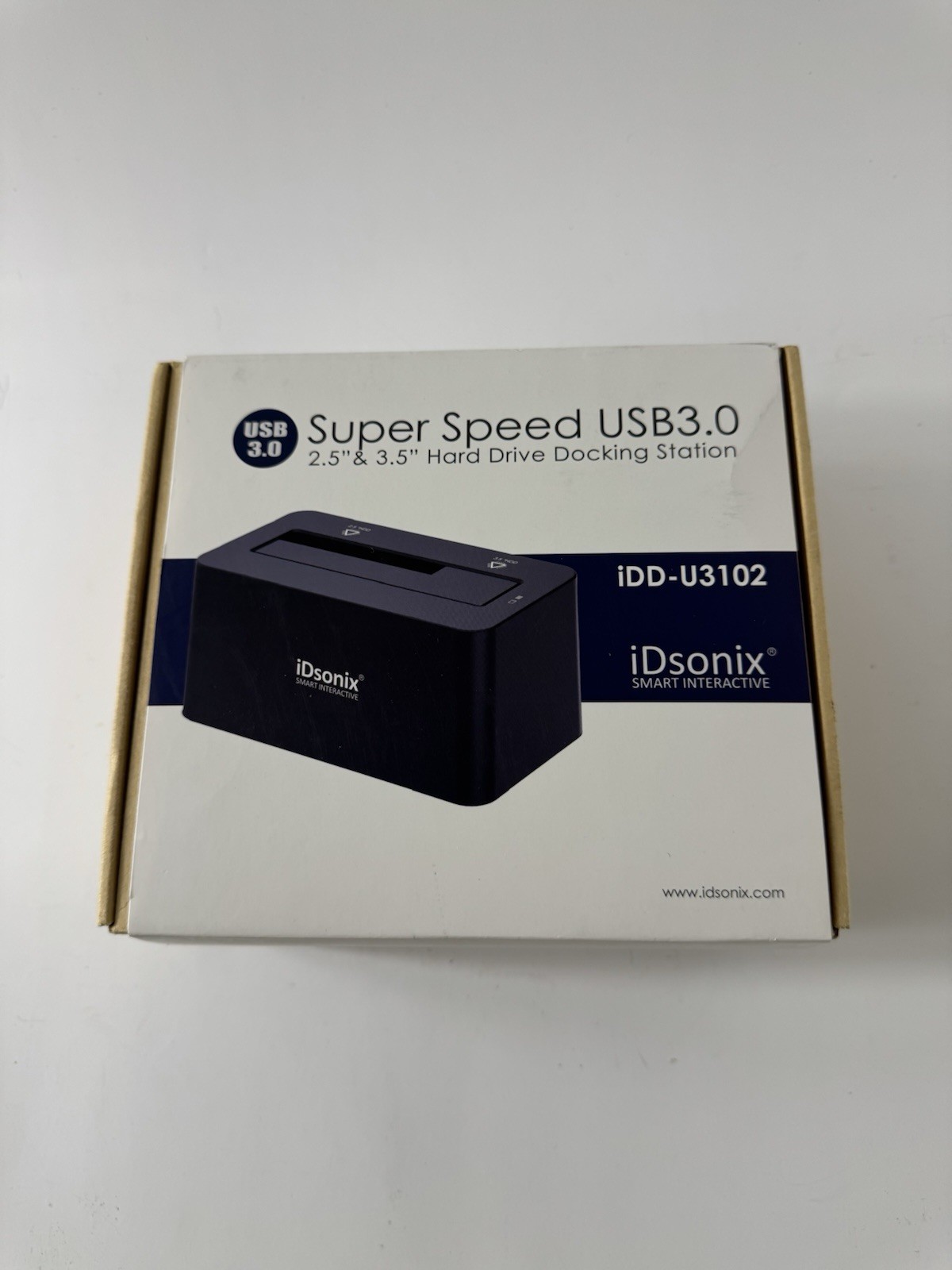 iDsonix iDD-U3102 USB 3.0 Dual Bay 2.5” 3.5” SATA Hard Drive Docking Station