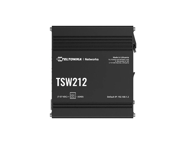 1pcs eltonika TSW212 Layer 2 Managed Ethernet Switch with Sealed 1-year warranty