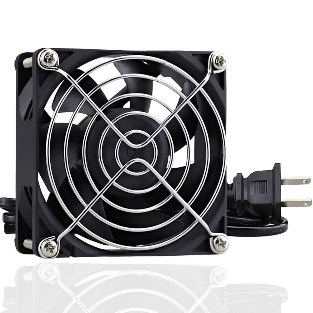 GDSTIME EC AXIAL 8025, Muffin Fan 110V 115V 120V 220V 240V AC 80mm x 25mm Sma...