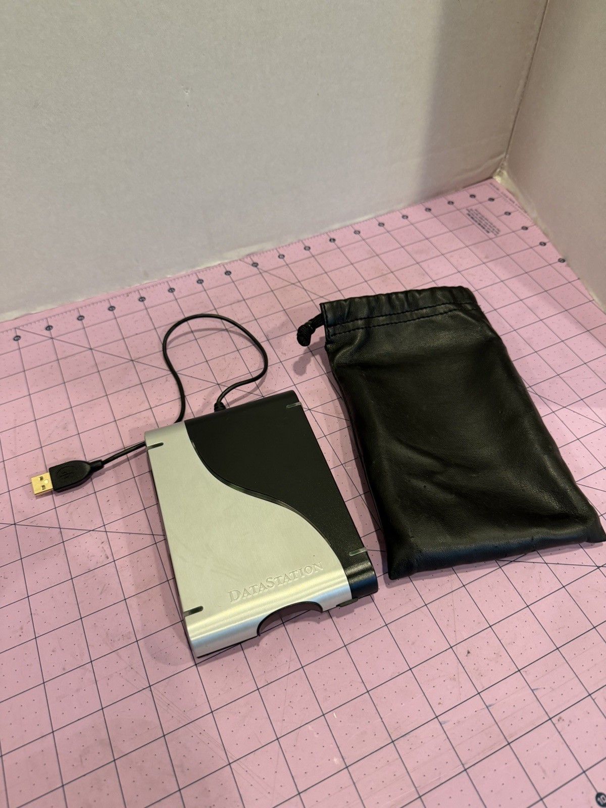 DataStation USB 2.0 Floppy Disk CF MMC SD MS Pro Reader I/O Magic PC Portable