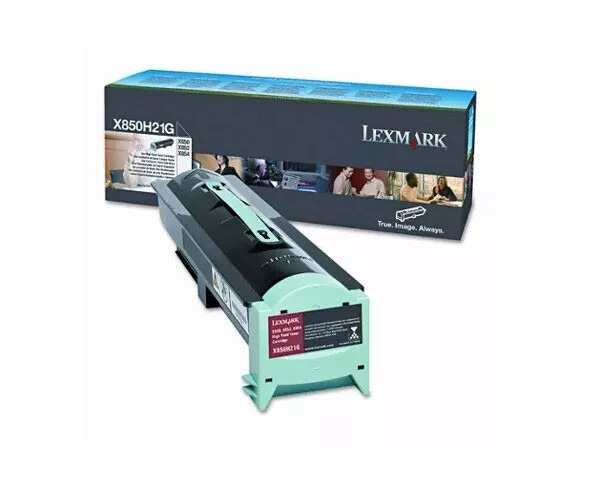 Genuine Lexmark X850H21G Black Toner Cartridge