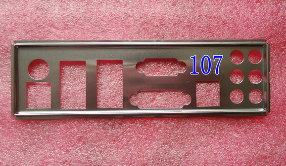 1PCS BACKPLANE IO I/O SHIELD FOR MSI Z87-G43 B85-G43 ZH87-G43 MOTHERBOARD