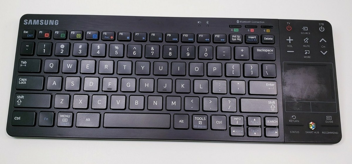 Samsung VG-KBD2000 Smart Wireless Bluetooth Keyboard with Touchpad Black