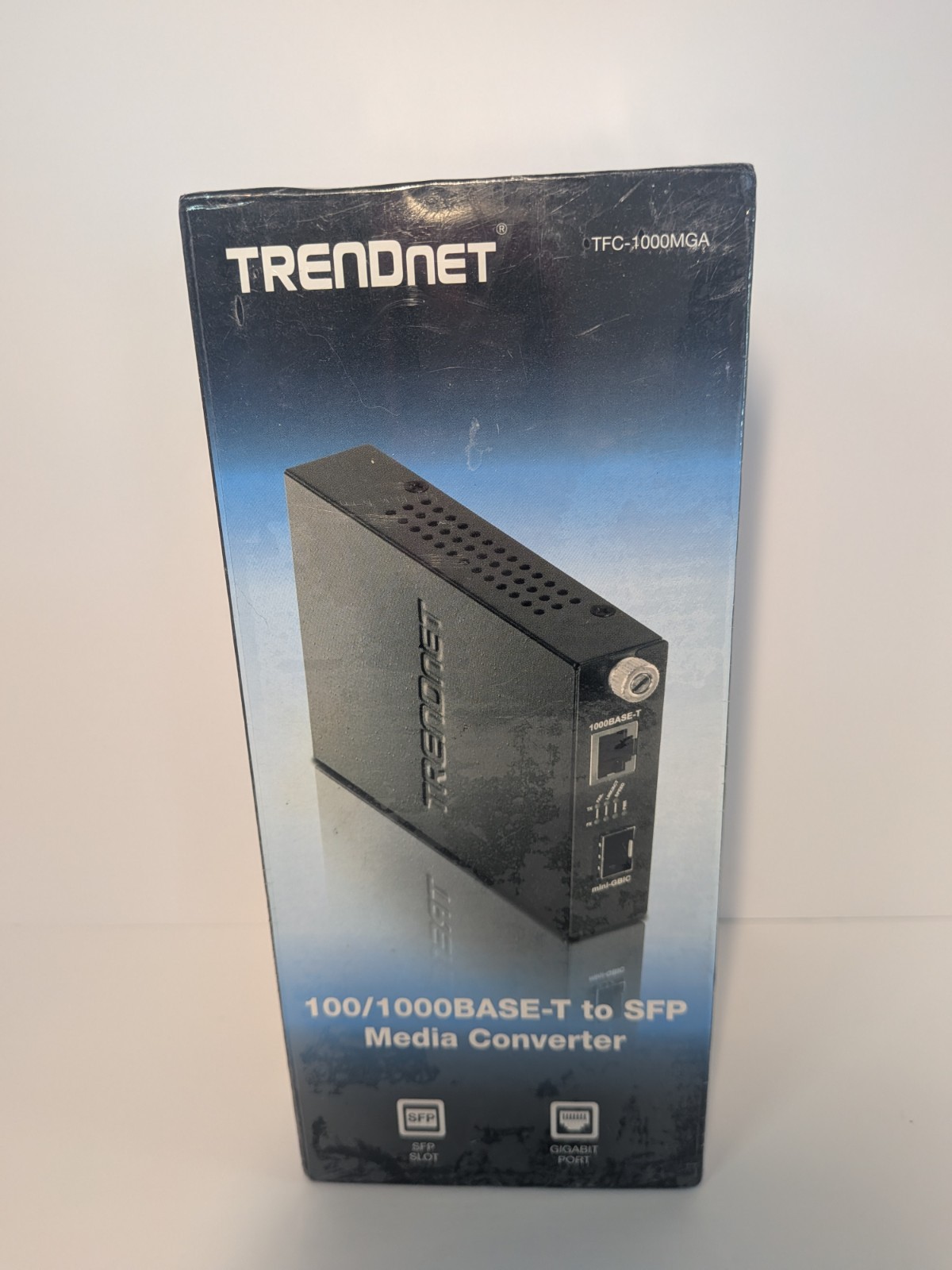 TRENDnet TFC-1000MGA Media Converter 100/1000Base-T To SFP Fiber
