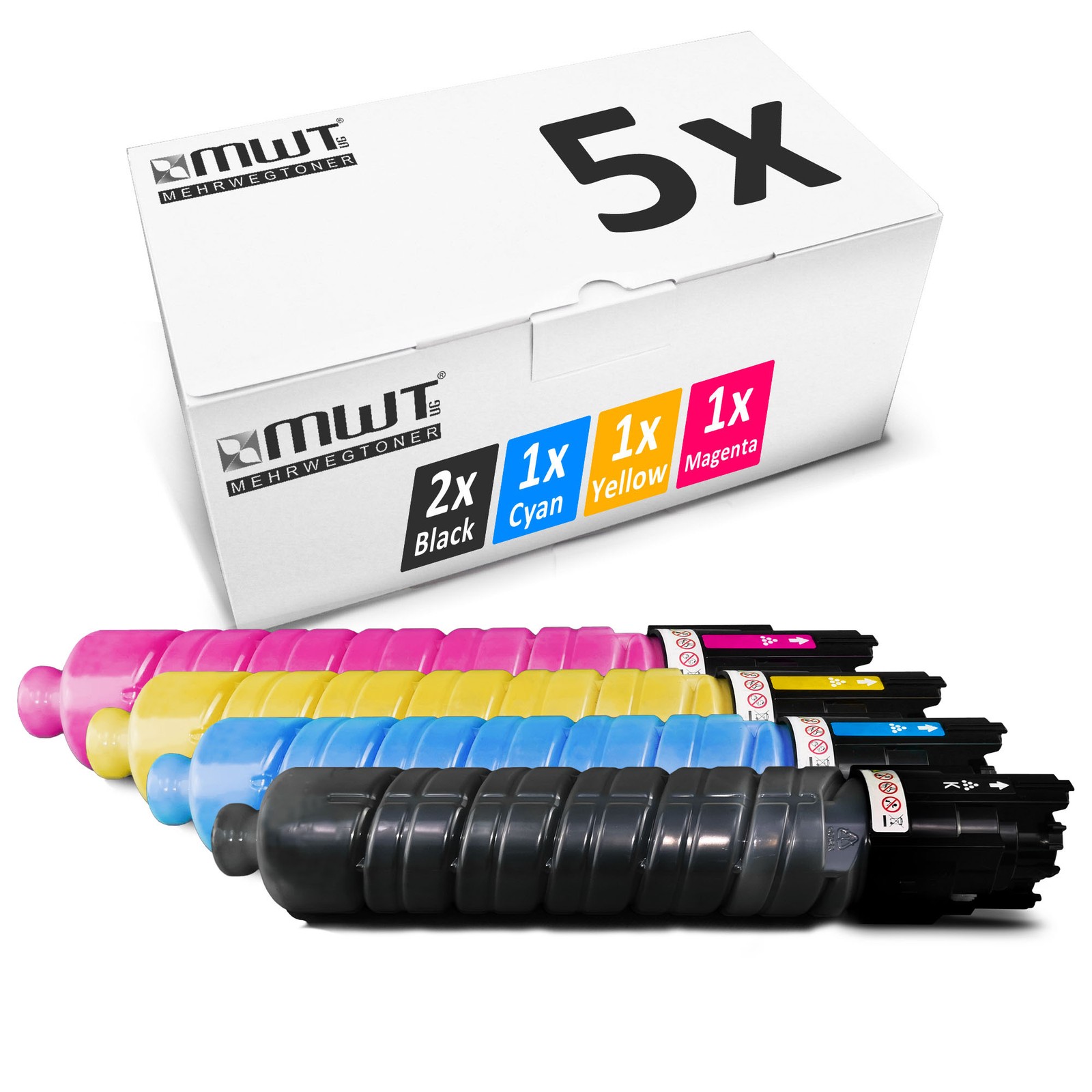 5x Cartridge Replaces Ricoh Type SPC 430E TYPESPC430E