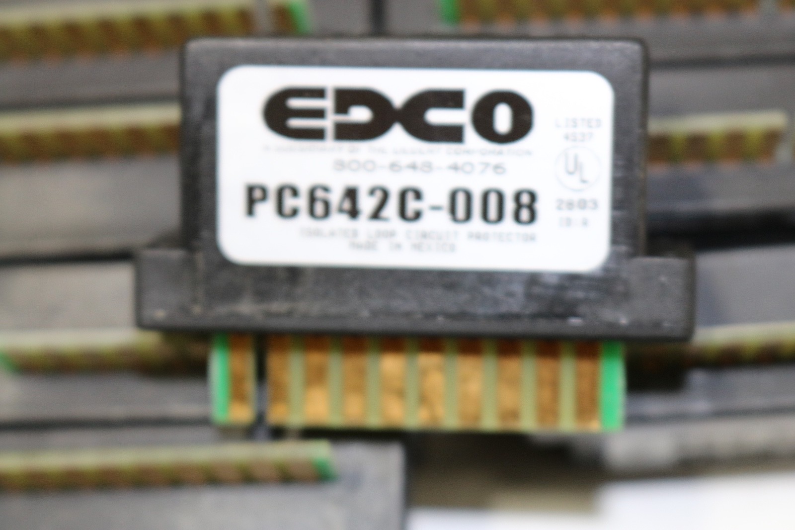 4 New Emerson Network Edco PC642C-008 Isolated Loop Circuit Surge Protector