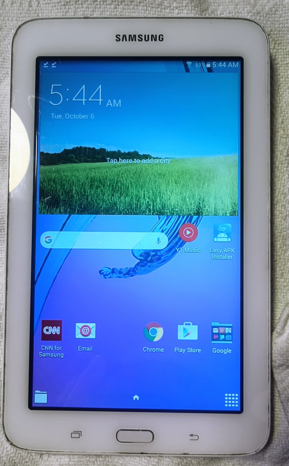 Samsung Galaxy Tab 3 7in Android Wi-Fi Tablet 8GB 2GB RAM White SM-T11