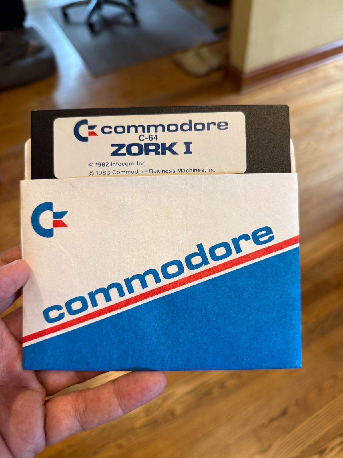 Zork I Commodore 64 C64 5.25 Floppy Disk Game