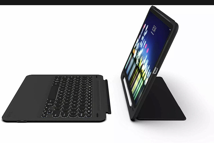 Zagg Slim Combo Book Go Backlit Ultra-Slim Keyboard +Case iPad Pro 11-Inch Stand