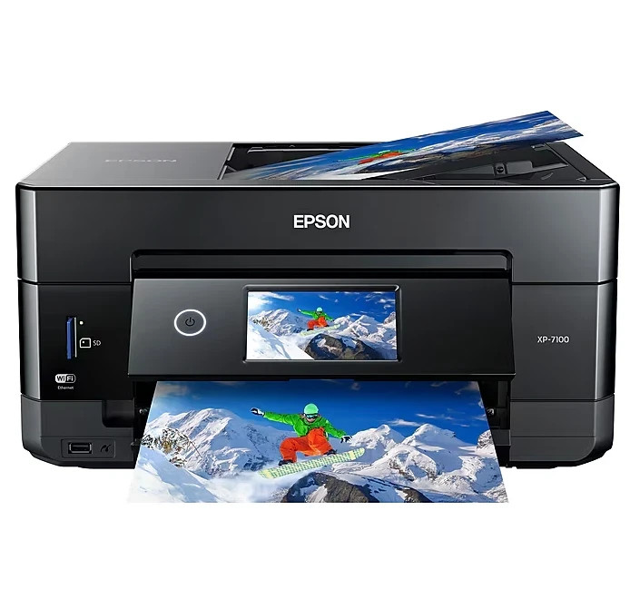 Epson Expression Premium XP-7100 Wireless Color Inkjet Printer, All-In-One, Prin