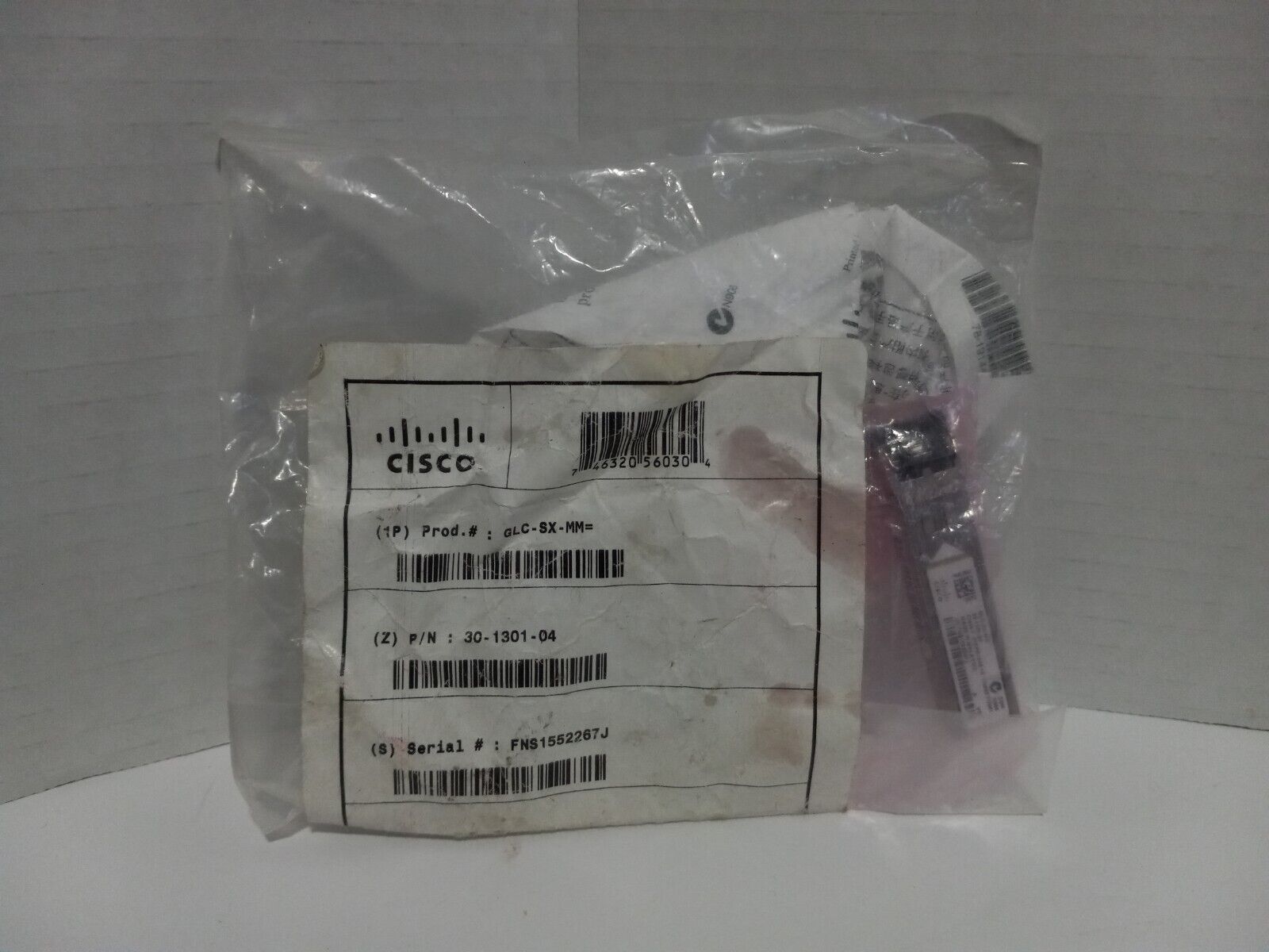 New Old Stock Cisco Genuine GLC-SX-MM OEM 1000Base-SX Transceiver 30-1301-03 1GB