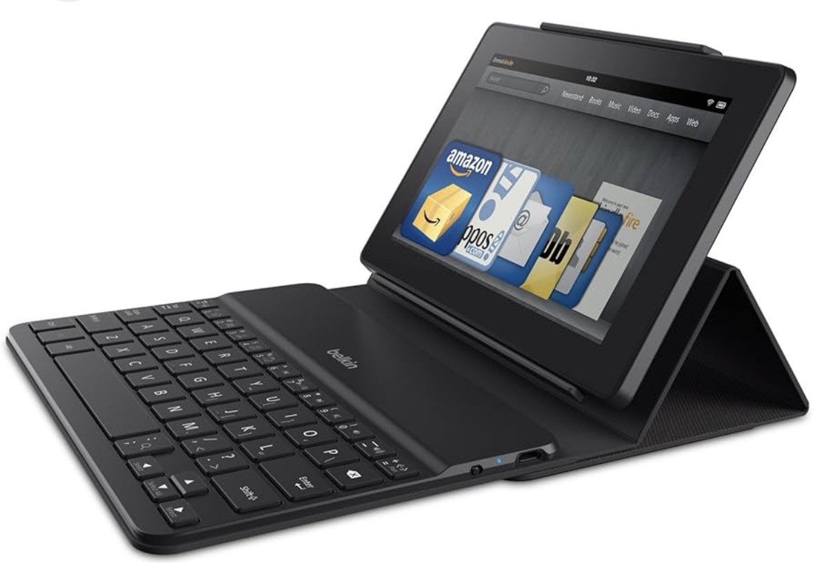 Belkin F5L164 QODE Portable Keyboard Case For Fire 7 HDX 7