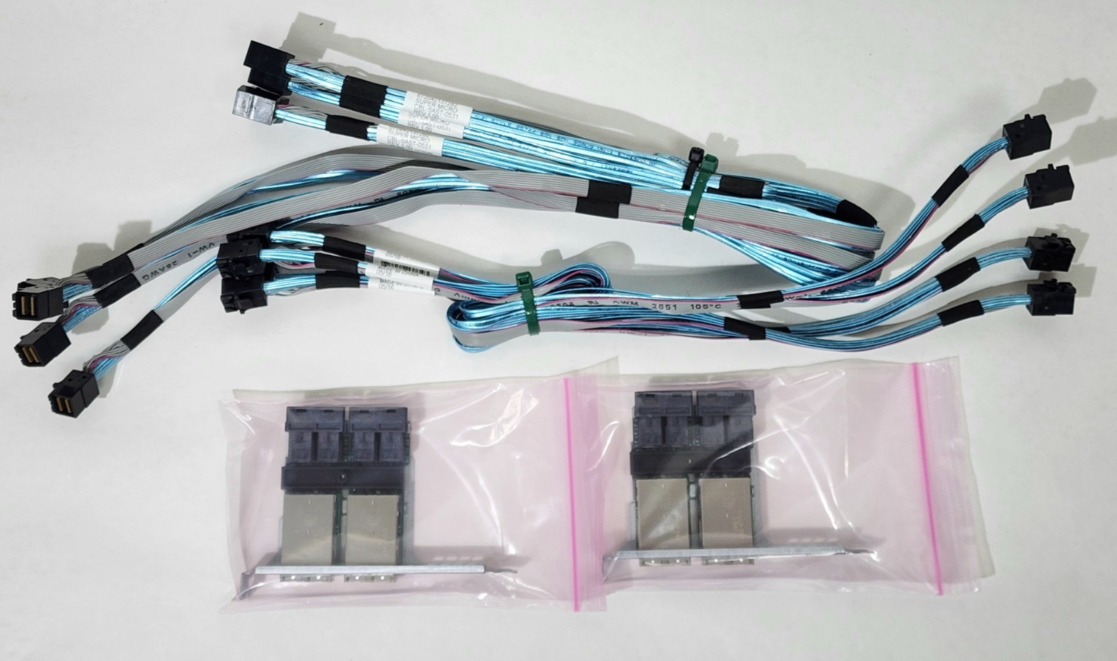 Lot of 2 Supermicro AOM-SAS3-16I16E
