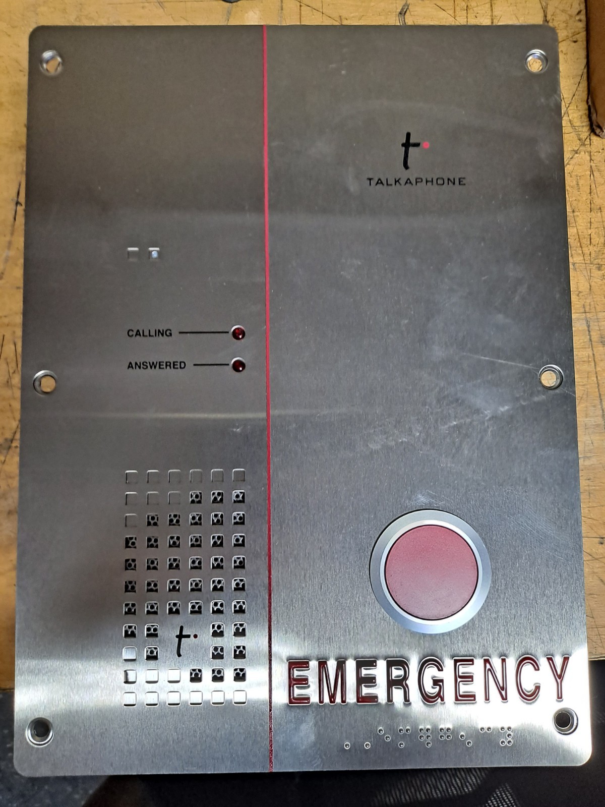 New Sealed Talkaphone VOIP-500E Single Button Native VoIP Emergency Phone