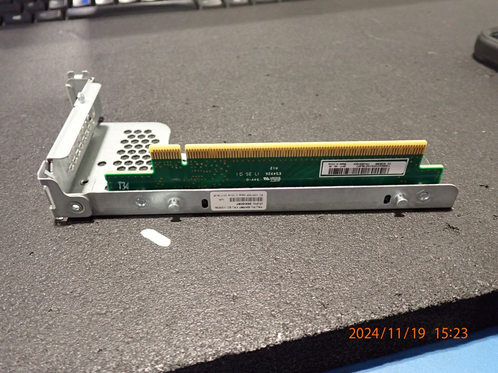 Lenovo 00KF624 System x3550 M5 PCIe Server Riser Network Adapters Card
