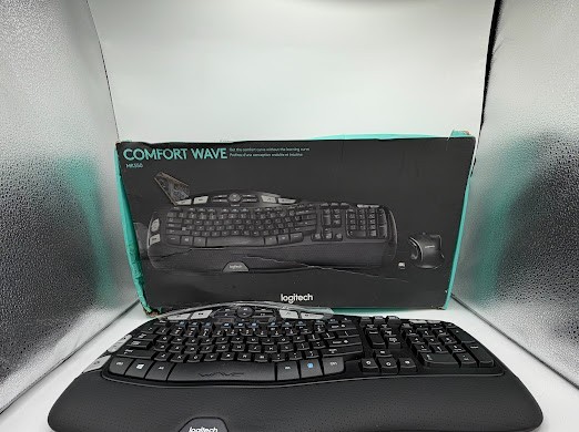 Logitech MK550 Comfort Wave K350 Wireless Ergonomic Keyboard M705 Receiver