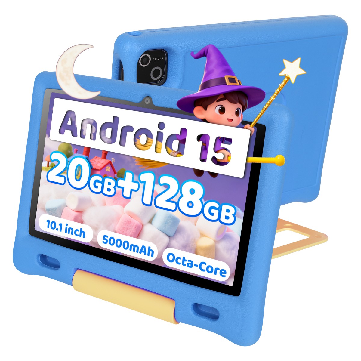 Kids Tablet, Android 15 Tablet 7/10 inch Octa-Core 32GB / 128GB ROM WiFi