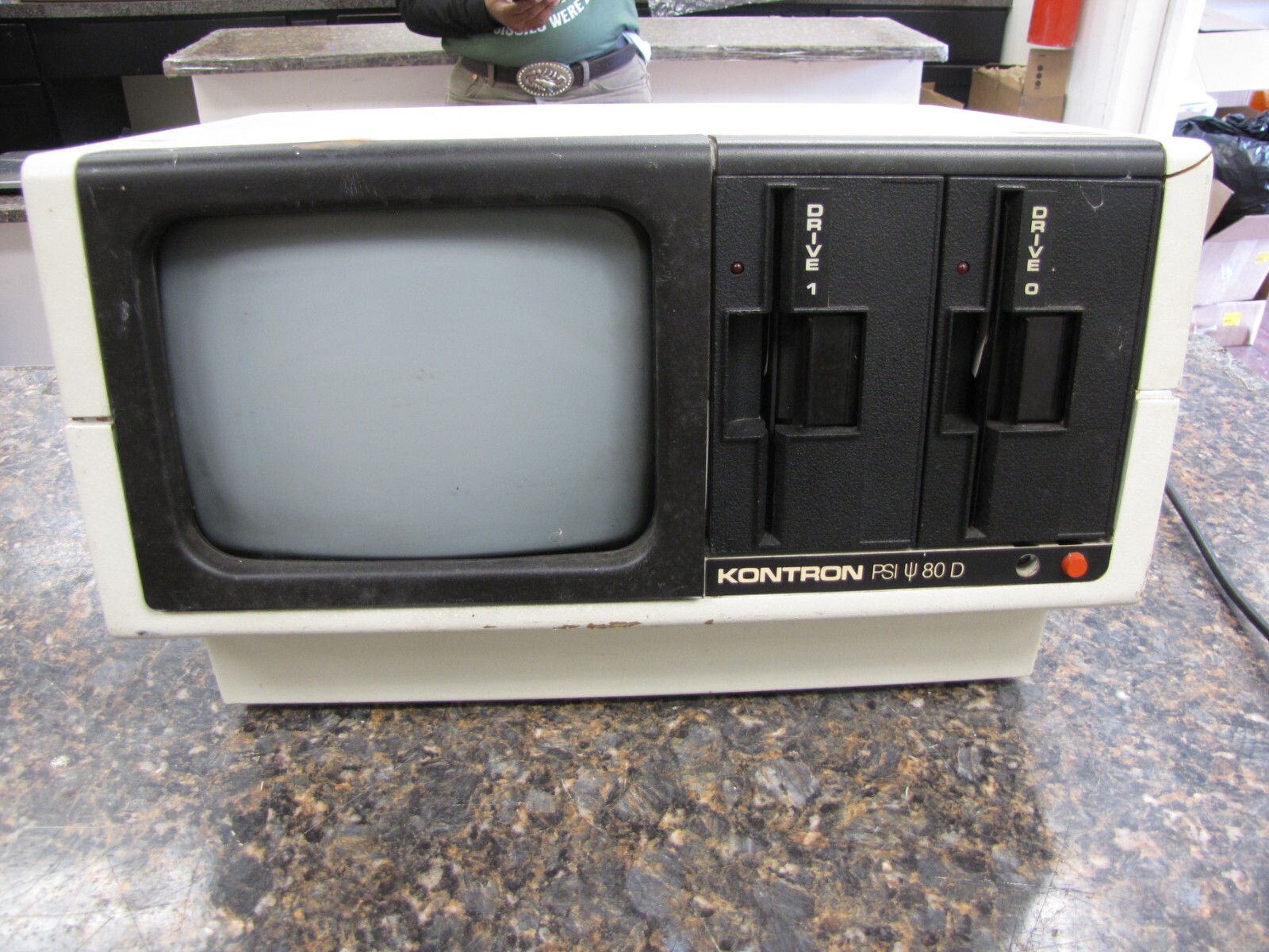 RARE Vintage KONTRON PSI 80 D 80 D/264 Business Computer w/ Dual Drives- Powers