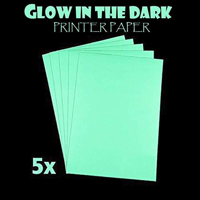 CISinks A4 Glow In The Dark Luminescent Afterglow Photo Paper 8.3" x 11.7" 5 Pk 