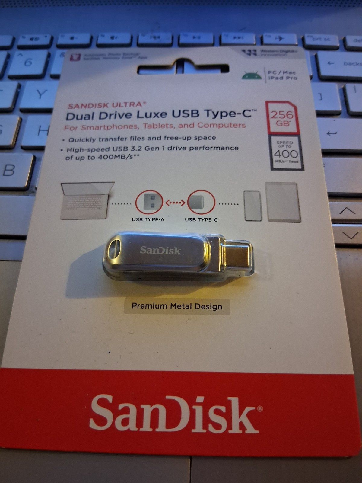 Sandisk Ultra Dual Drive Luxe usb type-c