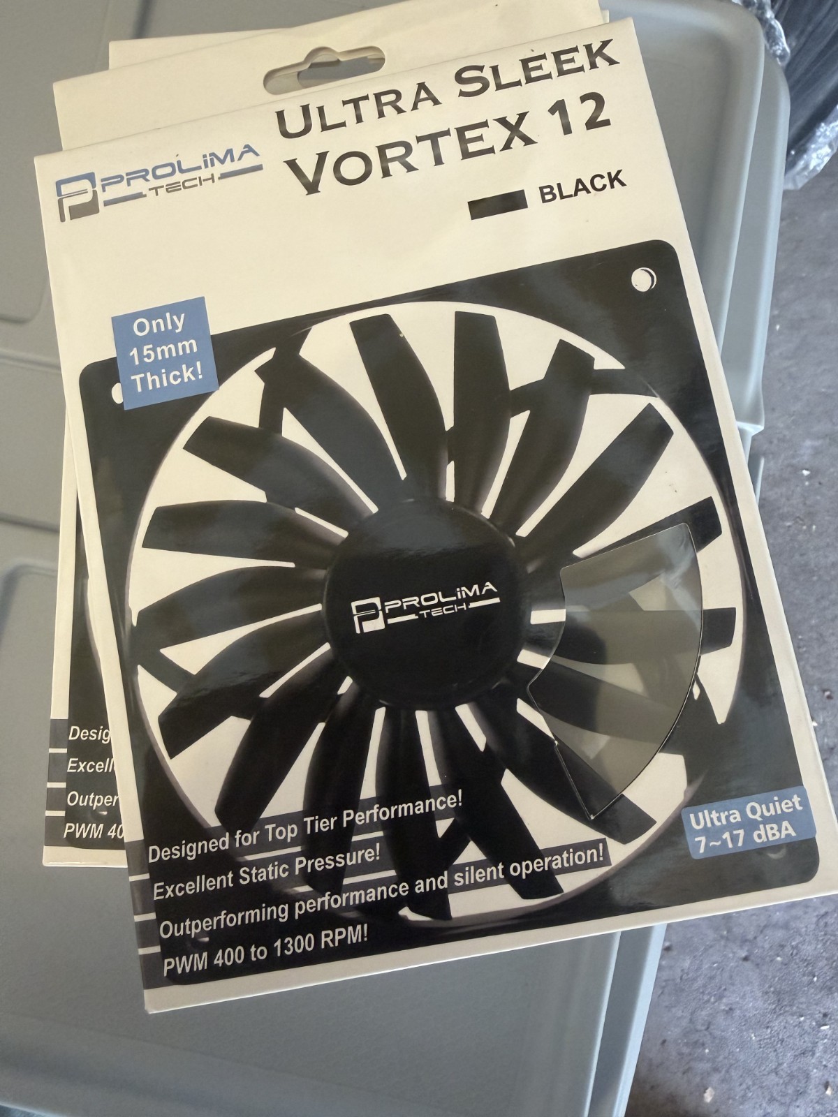 🌬️ PROLIMATECH ULTRA SLEEK VORTEX 12 PREMIUM SLIM FAN 🔥