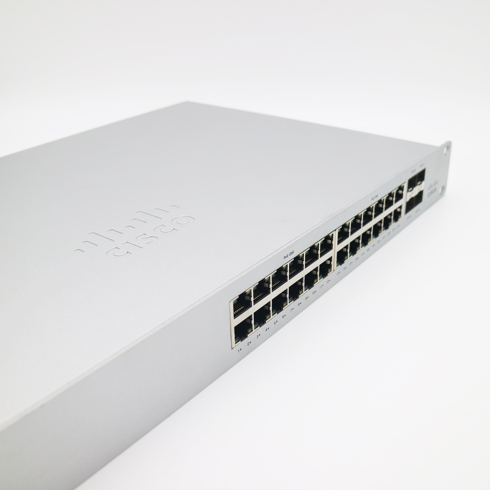Cisco Meraki MS125-24P Gigabit Ethernet PoE+ 370W 10G SFP+, UNCLAIMED & 1Y-WTY